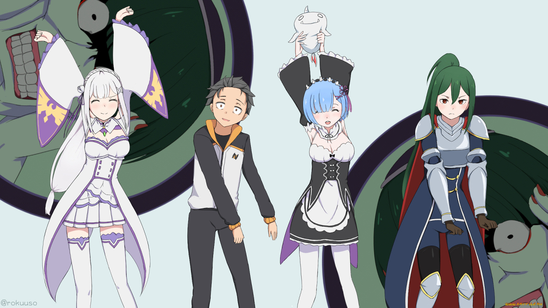 , re,  zero kara hajimeru isekai seikatsu, , 